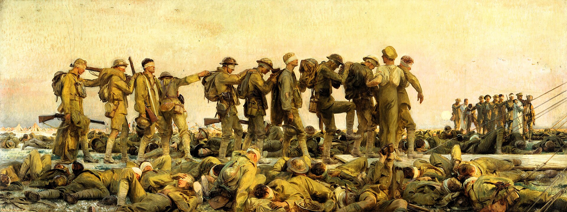 Gassed by John Singer Sargent